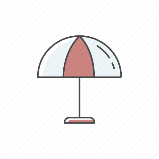 Beach umbrella, beach umbrella icon, parasol, sun protection icon - Download on Iconfinder