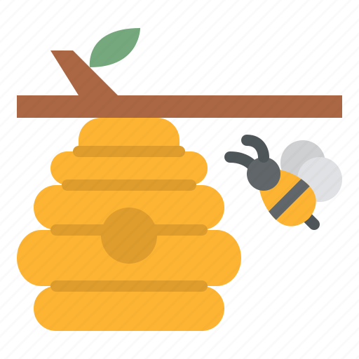 Beehive, bee, beekeeping, apiary, honey icon - Download on Iconfinder