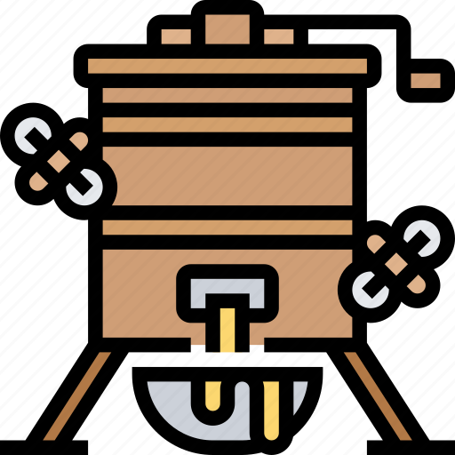 Honey, extracting, apiary, food, sweet icon - Download on Iconfinder