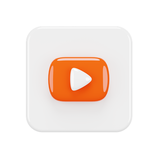Youtube, play 3D illustration - Free download on Iconfinder