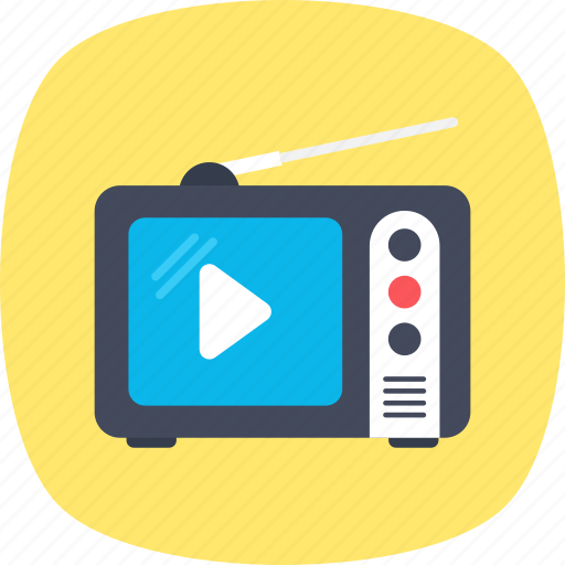 Electronics, media, retro tv, television, tv icon - Download on Iconfinder