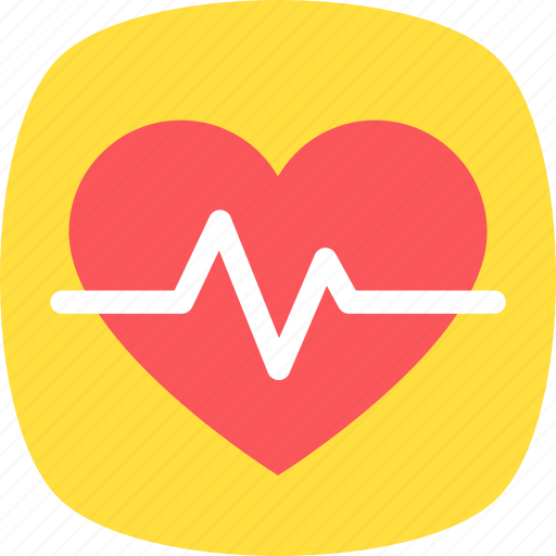 Cardiogram, cardiography, heart beat, pulsation, pulse rate icon - Download on Iconfinder