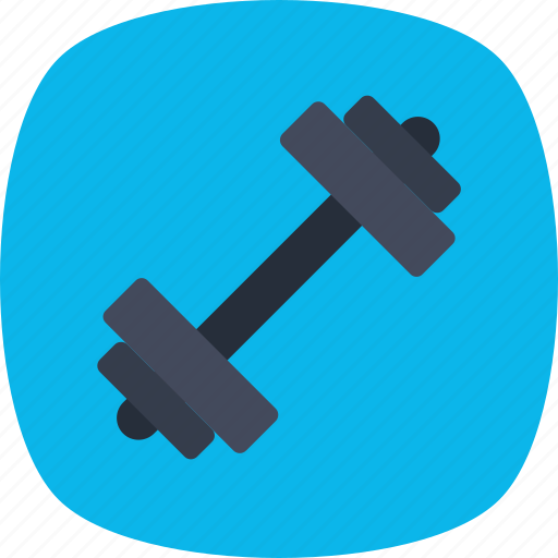 Barbell, dumbbell, fitness, haltere, weightlifting icon - Download on Iconfinder