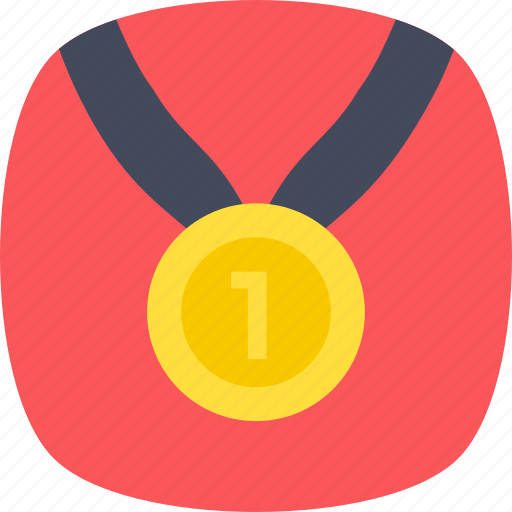 Achievement, championship, first placement, gold medal, success icon - Download on Iconfinder