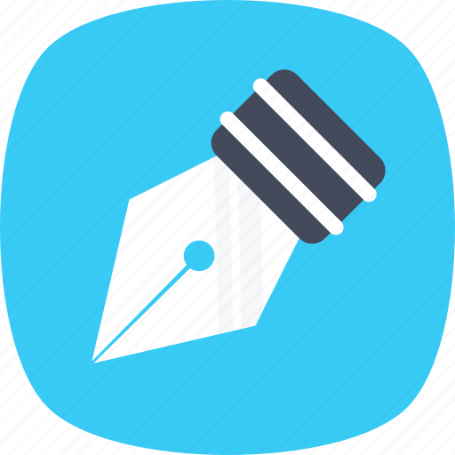 Compose, fountain pen, handwriting, pen, writing icon - Download on Iconfinder