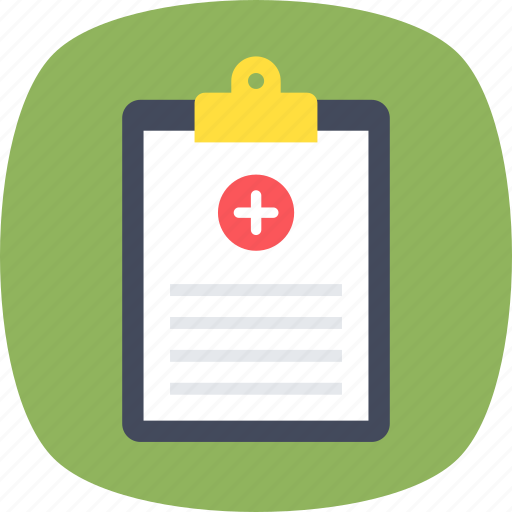 Document, medical clipboard, patient card, prescription, rx icon - Download on Iconfinder