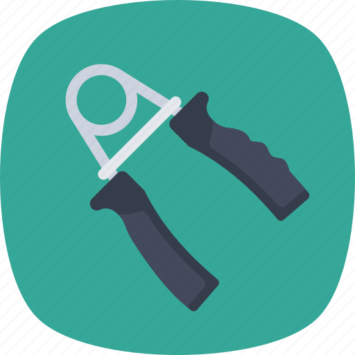 Exerciser, grip strengthener, gripper, hand exercise, hand gripper icon - Download on Iconfinder