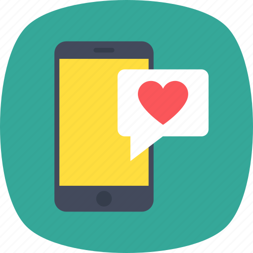 Communication, love chatting, love message, online love, romantic conversation icon - Download on Iconfinder