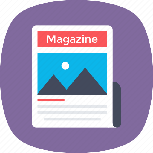 Journal, magazine, media, news, publication icon - Download on Iconfinder
