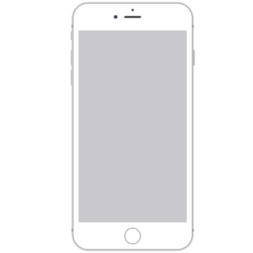 smartphone icon white