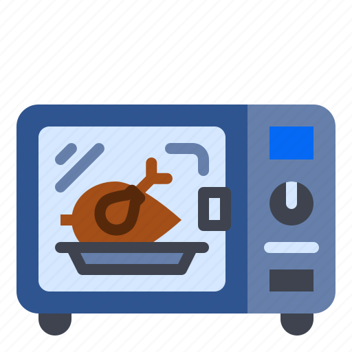 Appliances, chicken, kitchen, microwave, oven icon - Download on Iconfinder