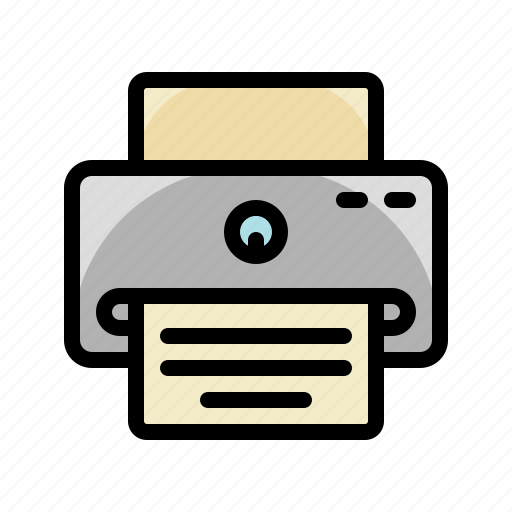 Office, page, paper, printer, printing icon - Download on Iconfinder