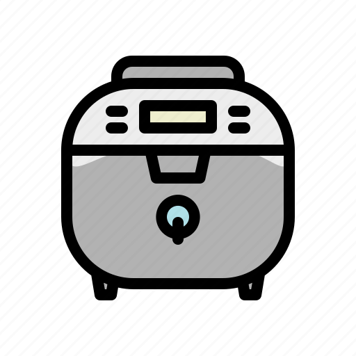 Cooker, cooking, kitchen, meal, rice icon - Download on Iconfinder