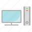 computer, device, hardware, office, pc 