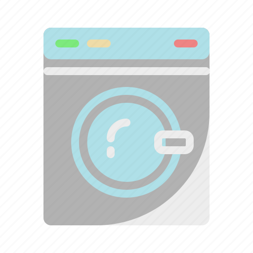 Appliances, clothing, laundry, wash, washing machine icon - Download on Iconfinder
