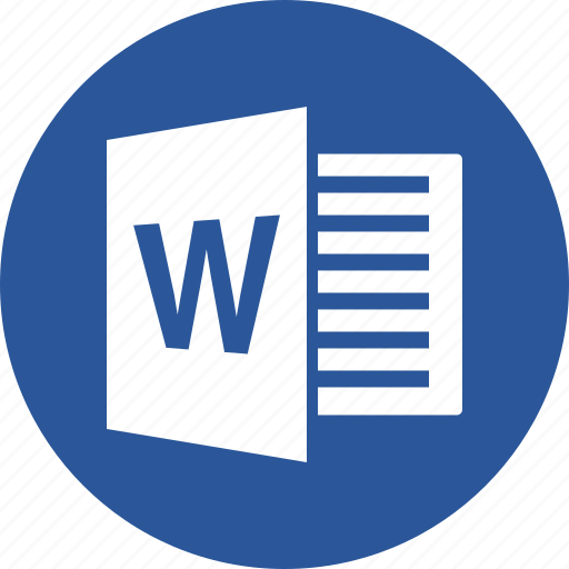 Image result for blue word document icon