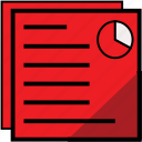 file, graph, report, reportschartred, business, multiple, paper