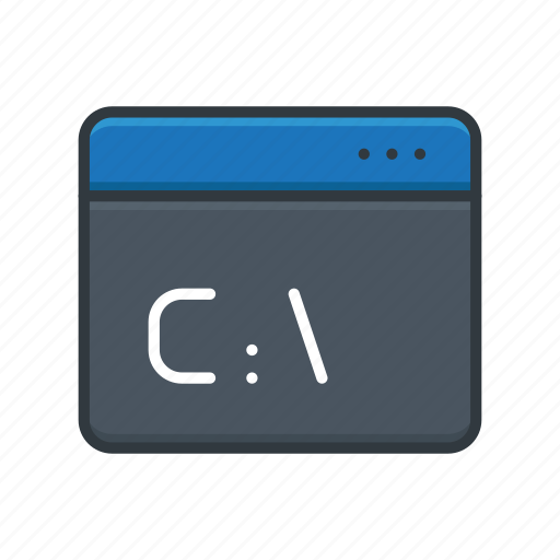 Powershell, command prompt, terminal, console icon - Download on Iconfinder