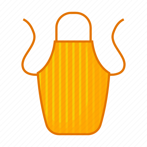 Apron, clothes, cook, cooking, kitchen, protection, uniform icon - Download on Iconfinder