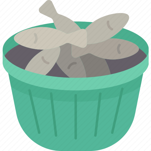 Basket, fish, market, fishing, seafood icon - Download on Iconfinder