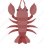lobster, crustacean, seafood, marine, animal 