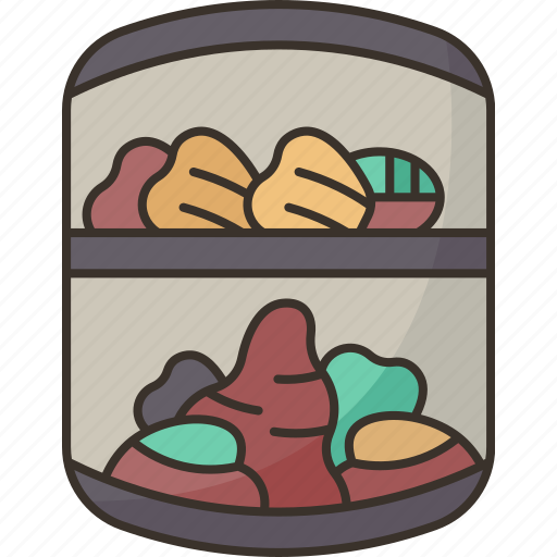 Scallops, basket, oysters, farming, production icon - Download on Iconfinder