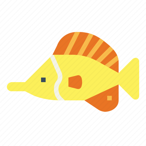 Animal, animals, aquarium, aquatic, fish, forceps icon - Download on Iconfinder