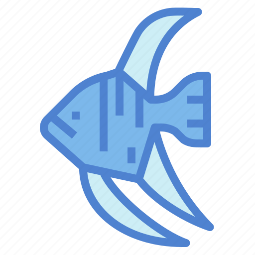 Angelfish, animal, animals, aquarium, aquatic, fish icon - Download on Iconfinder