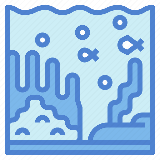 Aquarium, coral, fish, tank, underwater icon - Download on Iconfinder