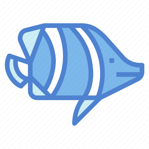 Animal, animals, aquarium, aquatic, butterflyfish, fish icon - Download on Iconfinder