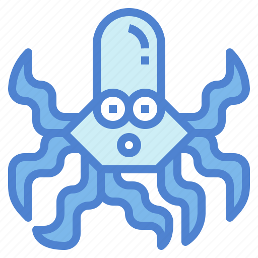 Animal, animals, aquatic, octopus, sea, seafood icon - Download on Iconfinder