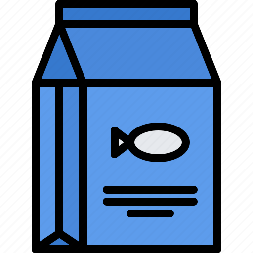 Fish, food, bag, pet, shop icon - Download on Iconfinder