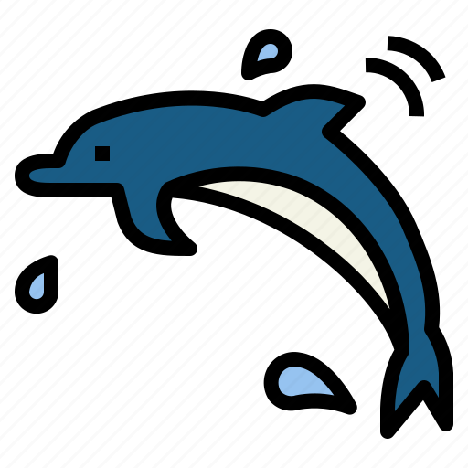 Animal, animals, aquarium, aquatic, dolphin, fish icon - Download on Iconfinder