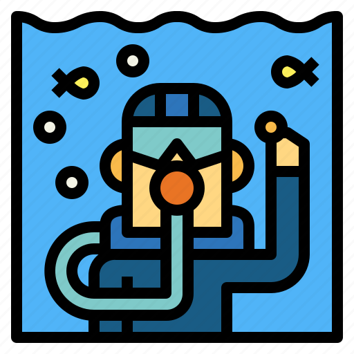 Aquarium, driving, feed, fish, keeper, underwater icon - Download on Iconfinder