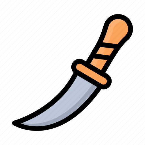 Knife, weapon, arabic, culture, war icon - Download on Iconfinder