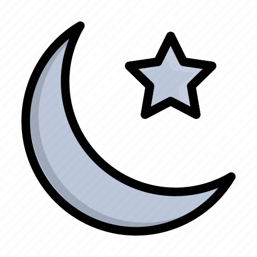 Moon, star, night, arabic, culture icon - Download on Iconfinder