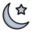 moon, star, night, arabic, culture 