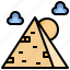 pyramid, egypt, landmark, giza, cultures 