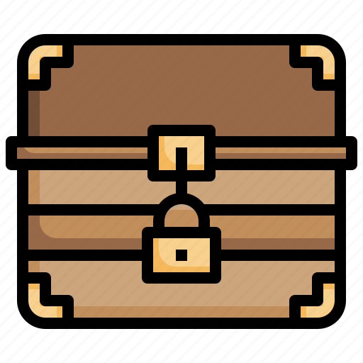 Treasure, chest, inventory, pirate, items icon - Download on Iconfinder