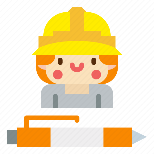 Architect, construction, engineer, professional, project, site icon - Download on Iconfinder
