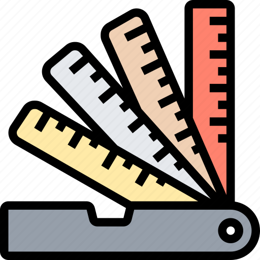 Scales, rulers, measurement, accuracy, tool icon - Download on Iconfinder