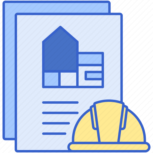 Construction, documents, plan, blueprint icon - Download on Iconfinder