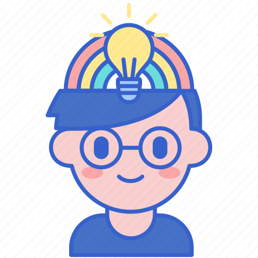 Creativity, thinking, brain, bulb icon - Download on Iconfinder