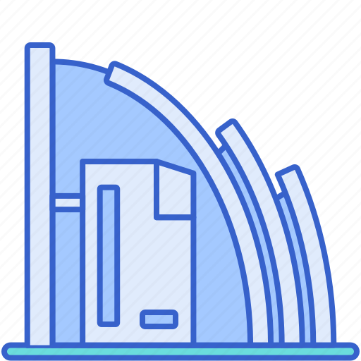 Postmodernism, building, architecture, landmark icon - Download on Iconfinder