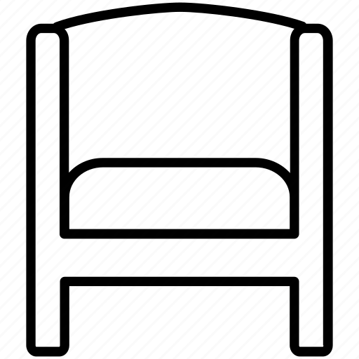 Armchair, high back, furniture, chair, seat, wooden icon - Download on Iconfinder