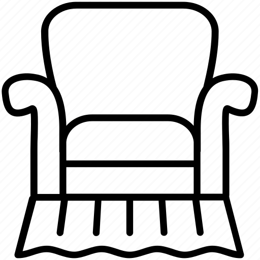 Chair, armchair, retro, old, furniture, seat icon - Download on Iconfinder