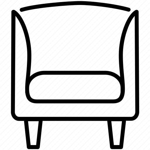 Chair, armchair, wooden, retro, furniture, seat icon - Download on Iconfinder