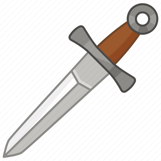 Blade, dagger, eating, knife, knight, murder, weapon icon - Download on Iconfinder