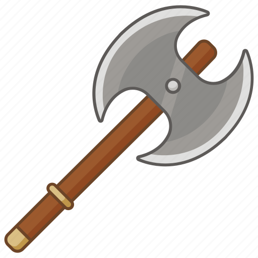 Axe, battle, crescent, double, war, warrior, weapon icon - Download on Iconfinder