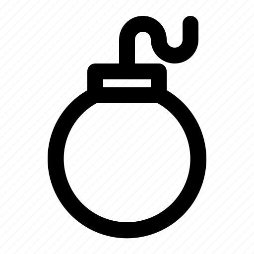 Bomb, weapon, military, army, cop, sheriff, criminal icon - Download on Iconfinder